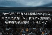 为什么现在还有人盯着糖心vlog怎么突然突然被翻出来，我原本没抱期待，结果看到最后情绪一下就上来了