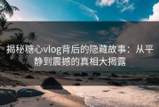 揭秘糖心vlog背后的隐藏故事：从平静到震撼的真相大揭露