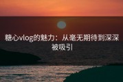 糖心vlog的魅力：从毫无期待到深深被吸引